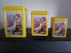 3 x M.J. Hummel voorraad blikken, Verzamelen, Blikken, Ophalen of Verzenden, Gebruikt, Overige