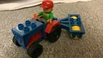 Duplo traktor met boer, Kinderen en Baby's, Speelgoed | Duplo en Lego, Ophalen of Verzenden, Gebruikt, Duplo