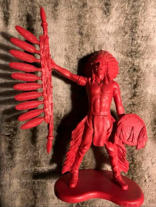 Chief Red Cloud Indianenbeeld, Verzamelen, Poppetjes en Figuurtjes, Zo goed als nieuw, Ophalen of Verzenden