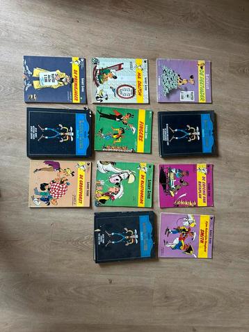 17x Lucky Luke waarvan 9 in 3 verzamelbanden beschikbaar voor biedingen