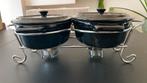 La Provence midi cocottes Gusta set rechaud pan pannetjes, Huis en Inrichting, Keuken | Potten en Pannen, Ophalen of Verzenden