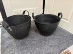 2 stuks rubberen mand, Huis en Inrichting, Ophalen, Overige materialen, Gebruikt, Mand