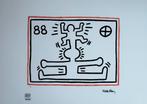 Keith Haring litho 35/150, Antiek en Kunst, Kunst | Litho's en Zeefdrukken, Verzenden