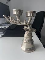 Hertenkop Waxinelichthouder, Antiek en Kunst, Ophalen of Verzenden, Overige materialen