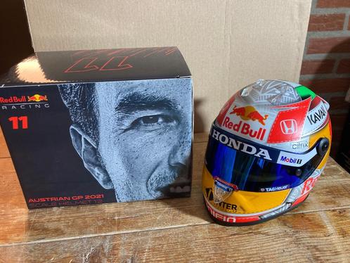 ✅ Sergio Perez 1:2 helm Austrian GP 2021 Schuberth Red Bull, Verzamelen, Automerken, Motoren en Formule 1, Nieuw, Formule 1, Ophalen of Verzenden
