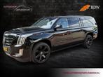 Cadillac Escalade 6.2 V8 Premium 450PK ESV Platinum 7p 5xTV, Zwart, Bedrijf, Vierwielaandrijving, SUV of Terreinwagen
