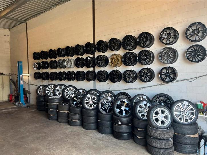GEZOCHT Exclusieve Partij Velgen Met of Zonder Banden Inkoop, Auto-onderdelen, Banden en Velgen, Velg(en), Zomerbanden, Ophalen