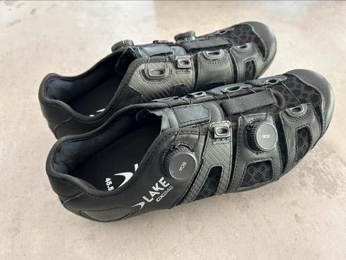 LAKE CX242 REGULAR ZWART MT45.5, Fietsen en Brommers, Fietsen | Racefietsen, Zo goed als nieuw, Heren, Overige merken, Meer dan 20 versnellingen