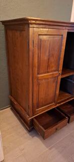 TV kast koloniaal, Huis en Inrichting, Ophalen, Gebruikt, 100 tot 150 cm, 75 tot 100 cm