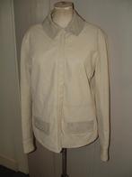 Stella Nova lamsleren jasje maat 38, met mini kraaltjes