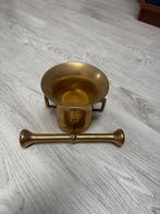 Antieke vijzel met stamper, Ophalen of Verzenden