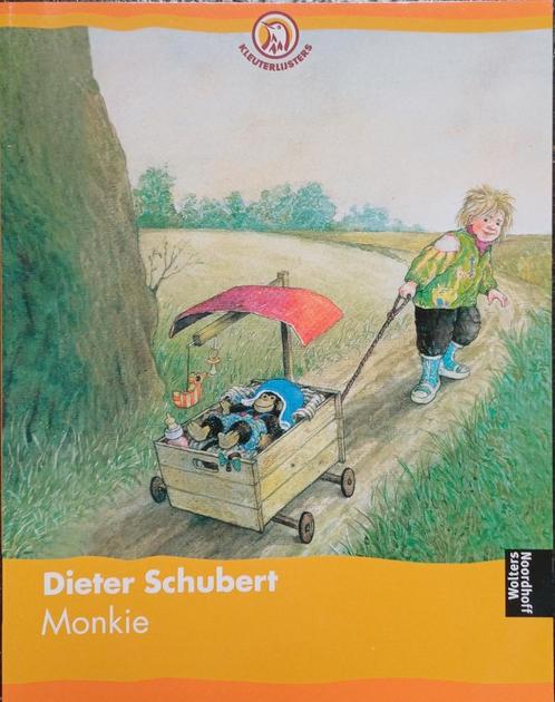 KORTING! Monkie - Dieter Schubert, Boeken, Prentenboeken en Plaatjesalbums, Zo goed als nieuw, Prentenboek, Ophalen of Verzenden