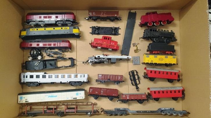 H0 Loop of sloop onderdelen modeltrein, Hobby en Vrije tijd, Modeltreinen | H0, Gebruikt, Overige typen, Gelijkstroom, Overige merken