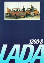 Folder Lada 1200-S (ca.1983), Verzenden, Gelezen, Overige merken