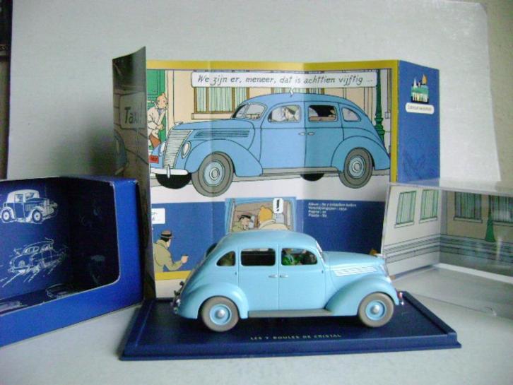 Kuifje auto nr.025A De Ford taxi, Verzamelen, Stripfiguren, Zo goed als nieuw, Overige typen, Kuifje, Ophalen of Verzenden