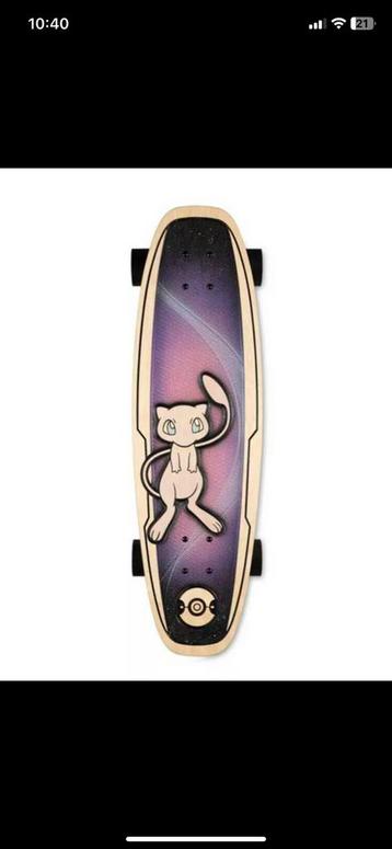 Pokémon MEW skateboard Bear Walker beschikbaar voor biedingen