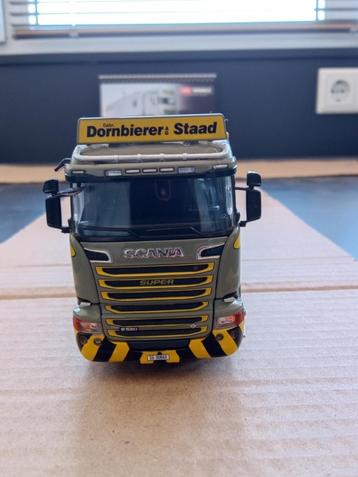 Tekno Dornbierer Scania asfaltkipper beschikbaar voor biedingen