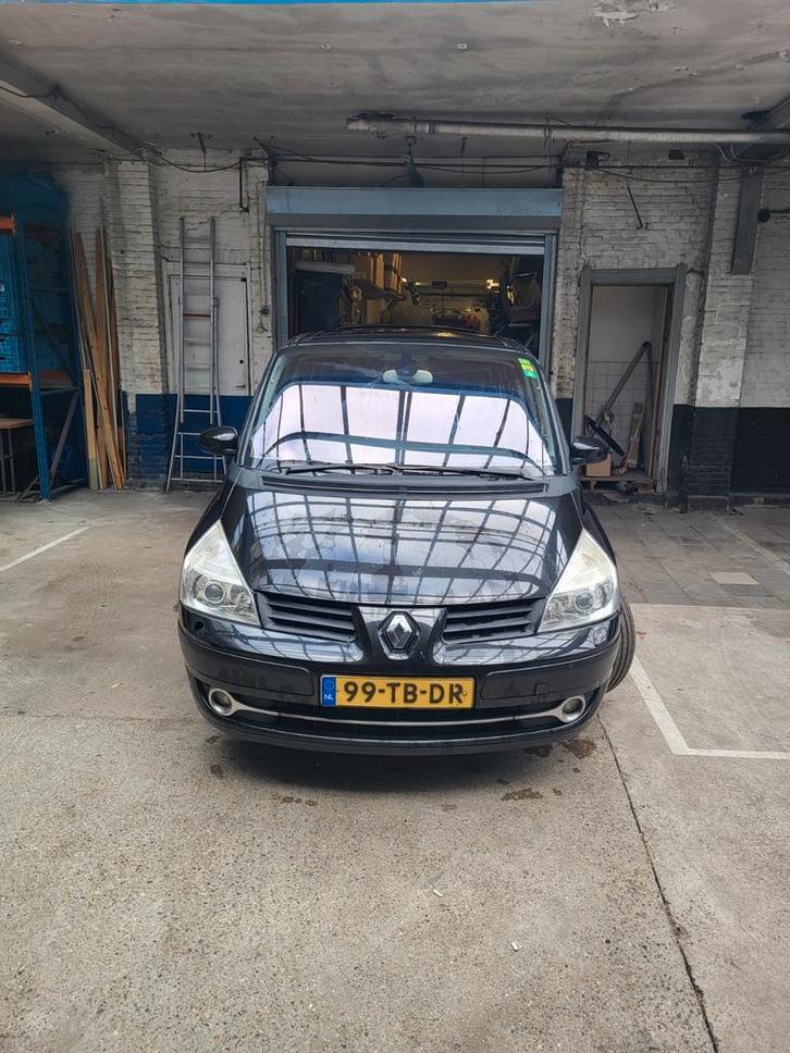 Renault Grand Espace 3.5 V6 24V 177KW Init AUT E4 2006 Zwart, Auto's, Renault, Particulier, Grand Espace, Benzine, F, MPV, Automaat