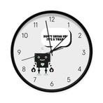 Kinderklok Wandklok Klok Stoere Robot Dutch Sprinkles, Info@dutchsprinkles.nl, Ophalen of Verzenden, Dutch Sprinkles, Klok