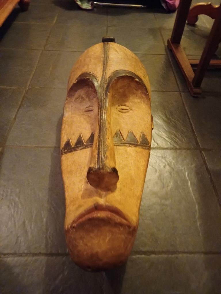 Fang ngil gabon kameroen giftand  masker, Verzenden