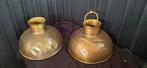 Lampenkappen metaal vintage messing retro groot, Ophalen