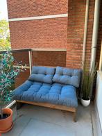 Pallet bankje inclusief kussens, Tuin en Terras, Tuinbanken, Ophalen, Zo goed als nieuw, Hout