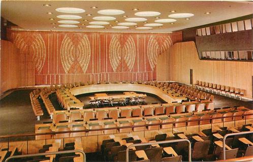 (701-447-041) New York NY United Nations, Verzamelen, Ansichtkaarten | Buitenland, Buiten Europa, Verzenden