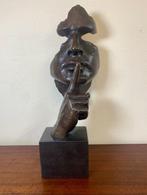Bronzen Beeld Stilte Silence Salvador Dali Gesigneerd Nummer, Antiek en Kunst, Kunst | Beelden en Houtsnijwerken, Ophalen of Verzenden