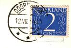 978876 Garderen Gld 1954 Gelopen met postzegel, Ophalen of Verzenden, 1940 tot 1960, Gelopen, Gelderland