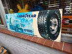 Vintage Goodyear G186 Reclamebord, Ophalen, Reclamebord, Gebruikt, .