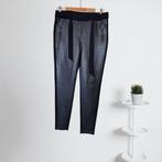 STUDIO ANNELOES MARGOT leather combi broek blauw mt XXL, Studio Anneloes, Maat 46/48 (XL) of groter, Nieuw, Lang