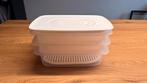 Tupperware koelkastdoos met inzet – stapelbare set, Ophalen of Verzenden, Zo goed als nieuw, Overige typen