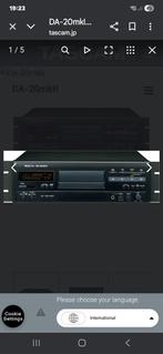Tascam DA20 mk 2, Ophalen, Gebruikt, Audio