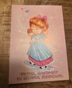 Meisje met pop in de sneeuw, Verzenden, 1980 tot heden, Ongelopen, Feest(dag)