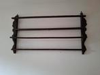 Houten bordenrek , anitiek., Huis en Inrichting, Woonaccessoires | Wandplanken en Boekenplanken, Ophalen, Gebruikt