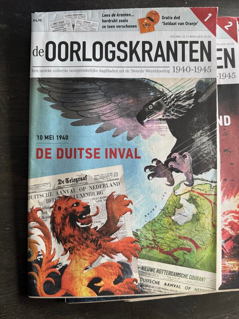 Oorlogskranten 1940-1945 - Complete Collectie, Boeken, Ophalen of Verzenden, Zo goed als nieuw