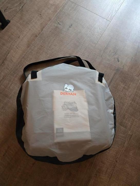 Deryan peuter luxe cream, Kinderen en Baby's, Babywiegjes en Ledikanten, Zo goed als nieuw, Reisbedje, Ophalen of Verzenden