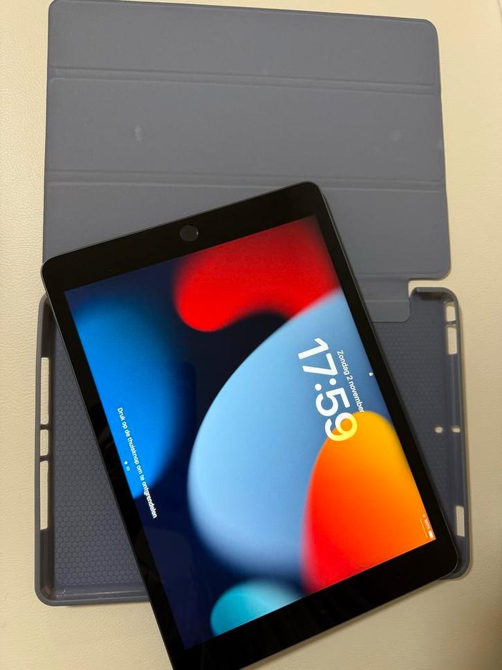 Apple iPad 9e gen. 64GB Space Gray - Zo goed als nieuw, Computers en Software, Apple iPads, Zo goed als nieuw, Apple iPad, Wi-Fi