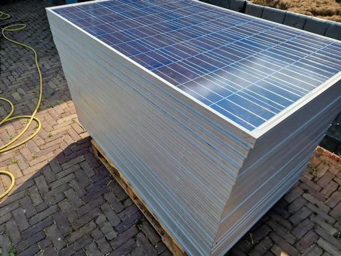 Gebruikte Zonnepanelen - Partij, Doe-het-zelf en Verbouw, Zonnepanelen en Toebehoren, Gebruikt, Paneel, 200 wattpiek of meer, Ophalen