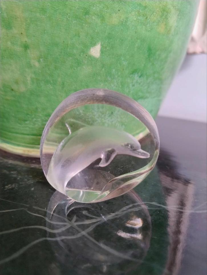 Prachtig! Sculptuur dolfijn Mats Jonasson, Antiek en Kunst, Kunst | Designobjecten, Ophalen of Verzenden