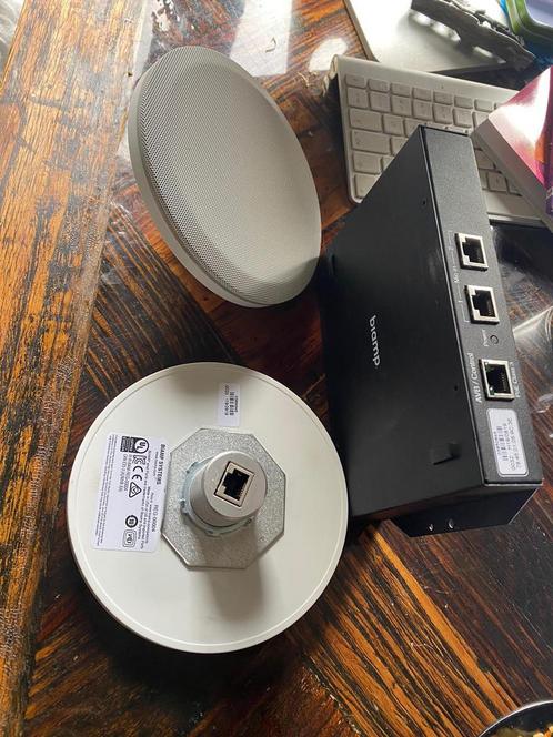 Biamp Systems Parlé TCM-X Wit, Audio, Tv en Foto, Luidsprekers, Zo goed als nieuw, Overige merken, Ophalen of Verzenden