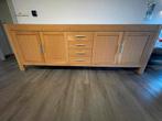Eiken Dressoir, Huis en Inrichting, Kasten | Dressoirs, Ophalen of Verzenden, Zo goed als nieuw, 200 cm of meer, 25 tot 50 cm