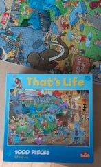 Thats's life puzzel, Ophalen of Verzenden, 500 t/m 1500 stukjes, Zo goed als nieuw, Legpuzzel