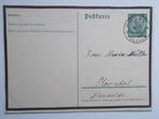 Duitse Rijk, Rouwpostkaart Hindenburg 1935., Postzegels en Munten, Ophalen, Briefkaart