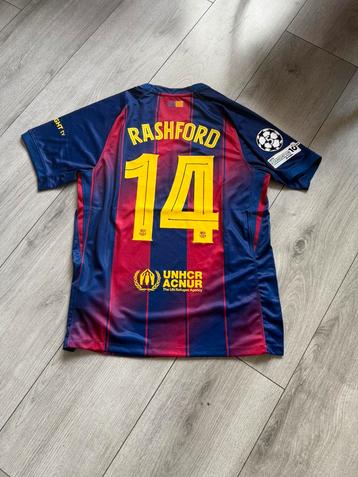 FC Barcelona Home Jersey 25/26 #Rashford 14 beschikbaar voor biedingen