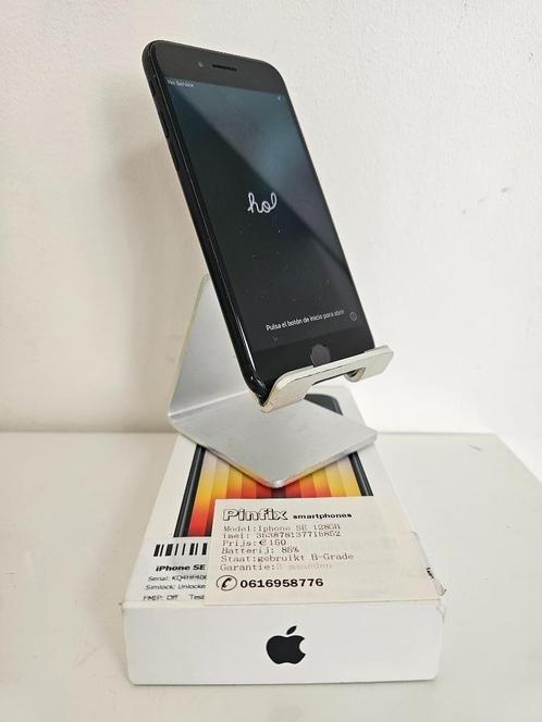 iPhone SE 128GB, Telecommunicatie, Mobiele telefoons | Telefoon-opladers, Gebruikt, Apple iPhone, Ophalen of Verzenden