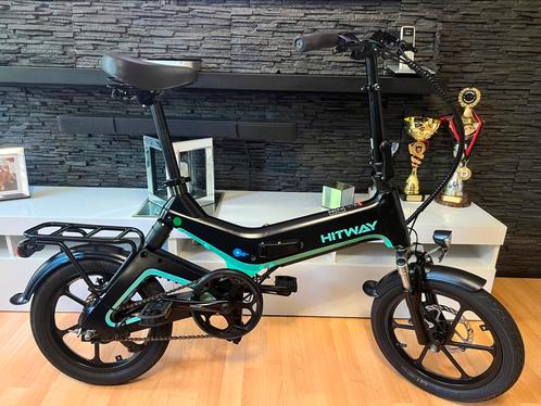 Hitway BK2 vouwfiets,geen gaspedaal, 20 km/u 25/30 km, Fietsen en Brommers, Fietsen | Vouwfietsen, Zo goed als nieuw, Overige merken