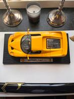 Ferrari F50 schaalmodel 1:18 gele uitvoering, perfecte staat, Ophalen, Zo goed als nieuw, Maisto