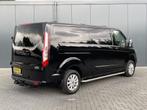 Ford Transit Custom 2.0 TDCI 130 PK EURO 6 / L2H1 / LIMITED, Auto's, Bestelauto's, 15 km/l, Euro 6, 4 cilinders, Zwart