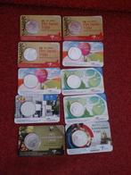 10X coincard Japan.Tulp Havelaar, Vredespaleis, Schilders, Ophalen of Verzenden, Koningin Beatrix, Euro's, Setje